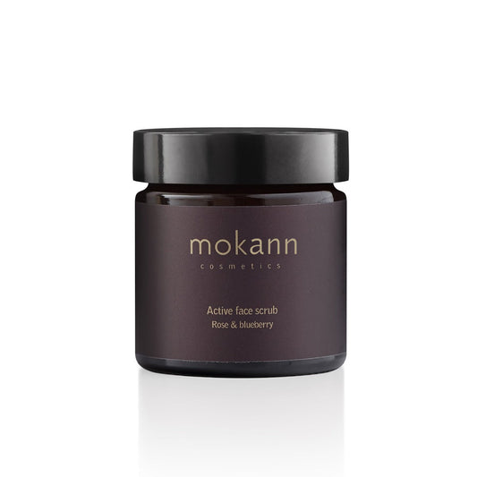 Rose & Blueberry. Enzymatic and Mineral Exfoliation W Wild Rose Oil